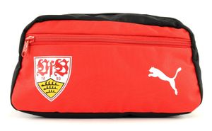 PUMA Kulturbeutel VfB Stuttgart Fanwear Wash Bag Puma Black - Puma Red rot schwarz