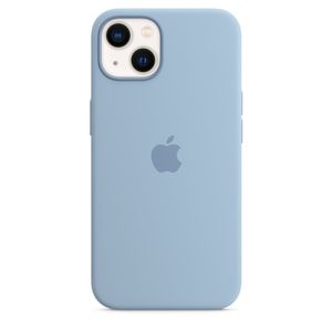 Apple Silikon Case iPhone 13          bu  mit Magsafe, dunstblau