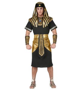 Herren Kostüm "Pharao" 4-tlg. | Schwarz Gold Größe: XXL