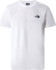 The North Face M S/S Simple Dome Tee Tnf White Tnf White L