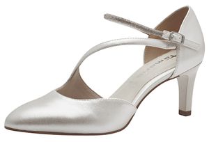 Tamaris Damen Spangenpumps/ Brautschuhe Weiß Synthetik Größe: 36 Tamaris Damen Spangenpumps/ Brautschuhe Weiß Synthetik Größe: 36