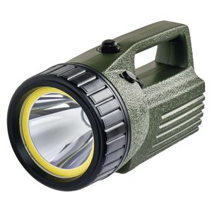 EMOS LED Akku-Handscheinwerfer mit 2 Lichtmodi inkl. Ladeadapter und Gurt, 240lm, 300m Leuchtweite, 72 St. Leuchtdauer, wasserdicht , P2308