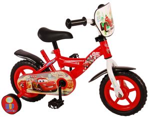 Disney Kinderfahrräder Jungen Cars 10 Zoll 20 cm Jungen Über Treppen Rot