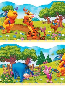 Kinderzimmer Bordüre Winnie Pooh