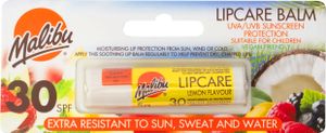 Malibu | Lippenbalsam Spf 30 - 5 G - Vegan - Hoher Uv-Schutz - Ideal Bei Sonne Und Wind