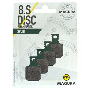 Magura MT 8.S Sport Grün Fahrrad MTB EBike Hydraulische Scheibenbremsen Disc Ersatz Bremsbeläge