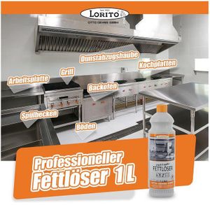 Lorito Wischstar frisch u. sauber Fettlöser Backofenreiniger 1 Liter