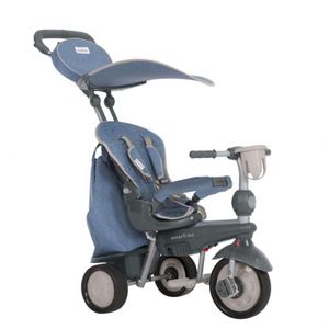 smarTrike Premium Kinder Dreirad mit Dach Driewieler Smart Trike Voyager Blau Neu