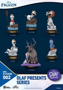 Die Eiskönigin Mini Diorama Stage Statuen 6-er Pack Olaf Presents 12 cm