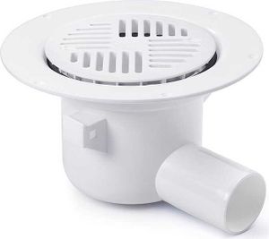 Odpływ Mini Oden 50 mm PURUS wpust podłogowy kratka ściekowa do wykładzin PCV