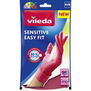 Vileda - Vileda Sensitive Easy Fit Handschuhe Größe Medium - 1 Paar