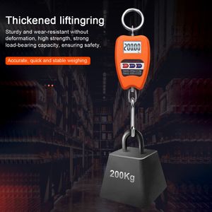 Tragbare elektronische Gepäckwaage Multifunktionale Digitalwaage LCD-Anzeige Reise Hochpräzise Handwaage Hook Hung Scale Kompakte Kranwaage Tragbare elektronische Gepäckwaage Multifunktionale Digitalwaage LCD-Anzeige Reise Hochpräzise Handwaage Hook Hung Scale Kompakte Kranwaage