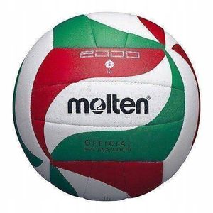 molten Volleyball Trainingsball Weiß/Grün/Rot Gr. 5