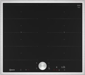 Neff T66STX4L0, N 90, Induktionskochfeld, 60 cm, Schwarz, Mit Rahmen aufliegend