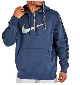 NIKE Nsw Repeat Sw Flc Po Kapuzensweatshirt Herren blau XL