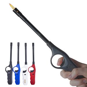 TOM Stabfeuerzeug | Sturmfeuerzeug | Jet-Flamme | 4er Set | Nachfüllbar | 28,3cm Stab