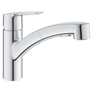 Grohe QuickFix Start - Drezová batéria s výsuvnou spŕškou, chróm 30531001