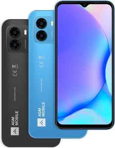 AGM NOTE N1, 16,6 cm (6.52"), 8 GB, 128 GB, 50 MP, Android 13, Blau