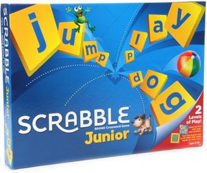 Mattel Brettspiel Scrabble Junior (NL), Farbe:Multicolor