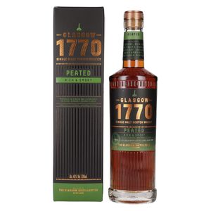 Glasgow Distillery Glasgow 1770 - Peated Rich & Smoky - Single Malt Scotch Whisky