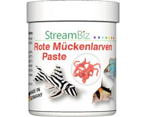 StreamBiz Rote Mückenlarven Paste - für tropische Zierfische 70g