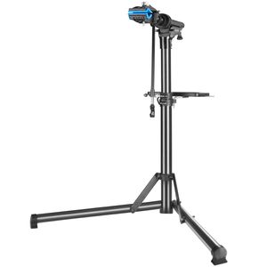 MONZANA® Fahrradmontageständer Klappbar 50 kg Schnellspanner Lenkerhalter 30-70mm Werkzeugschale E-Bike Reparaturständer