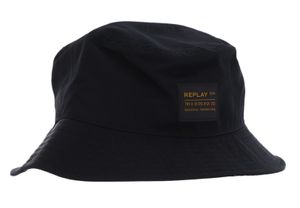 REPLAY Fischerhut Hut Bucket Hat Black schwarz