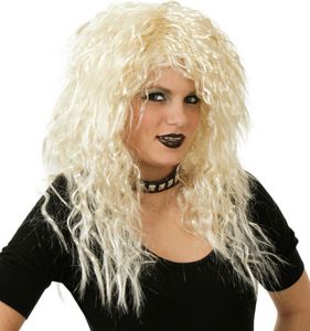 Perücke Gina Blond Karneval Fasching Halloween Party Cosplay