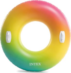 INTEX - Nafukovací plavací kolo Rainbow 119cm INTEX