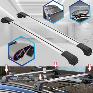 Grundträger für BMW X1 E84 2009-2015 in Grau (V2-GR)