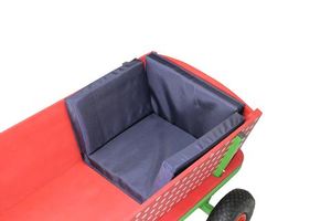 Sitzkissen für Beachtrekker Style, Blau (geeignet für div. andere Holzbollerwagen)