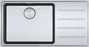 Franke Spüle Mythos MYX 211-86 Edelstahl links 1270642076