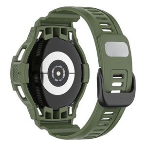 Armband für Samsung Galaxy Watch 5 / 5 Pro / 4 Weiches Silikon Khakigrün