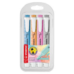 STABILO Textmarker swing cool Pastel 4er PET-Etui