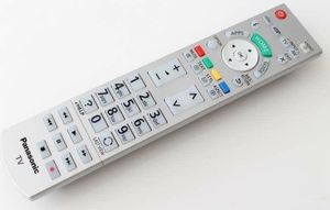 Panasonic N2QAYB000842 Fernbedienung u.a. für TX-L42DTW60, TX-L55DTW60, TX-L47DTW60, TX-L60DTW60, TX-L50DTW60