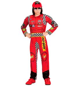 Kostým pretekára pre deti Detský karnevalový kostým červený