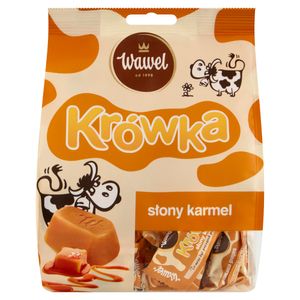 Wawel Kuhbonbons Salzkaramell / Slaný karamelový fondán 250g