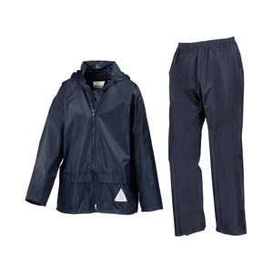 Result - Wasserfeste Jacke und Hose im Set für Kinder PC7427 (146-152) (Marineblau)