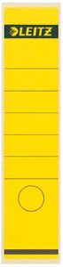 LEITZ Ordnerrücken Etikett 61 x 285 mm lang breit gelb 10 Etiketten