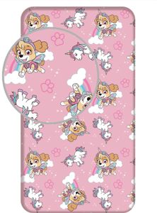Paw Patrol Spannbetttuch - Skye