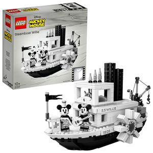 LEGO® Ideas 21317 Steamboat Willie - Disney Micky Maus Leinwanddebüt