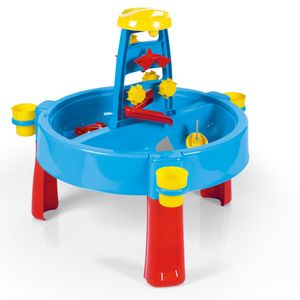 Dolu 3-in-1 Sand- und Wassertisch mit Zeichentisch Blau/Rot