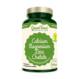 GreenFood Nutrition Calcium Magnesium Zink 90 Kapseln