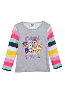 Paw Patrol Skye Everest Kinder Mädchen Langarm-Shirt Longsleeve Oberteil, Farbe:Grau, Größe Kids:98