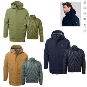 Craghoppers - Doppeljacke, ThermoPro Innenjacke - Lorton Pro 3 in 1, Größen:XL, Farben:beige Craghoppers - Doppeljacke, ThermoPro Innenjacke - Lorton Pro 3 in 1, Größen:XL, Farben:beige