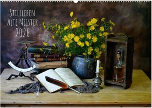 Stillleben Alte Meister (Wandkalender 2026 DIN A2 quer), CALVENDO Monatskalender