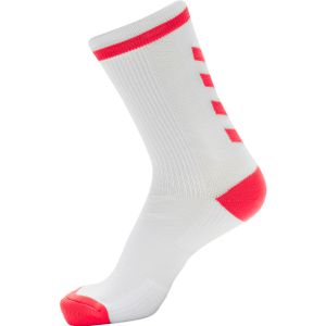 hummel Elite Indoor Socken kurz white/diva pink 39-42