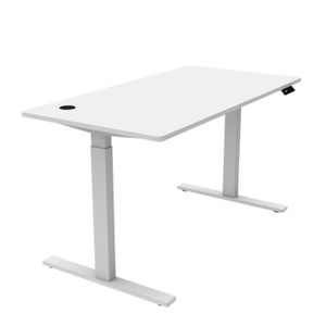 Spherite | Elektrisch Höhenverstellbarer Schreibtisch | 140x70 | Ergonomischer Steh-Sitz Tisch | mit Memory-Funktion