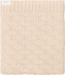 Koeka Braga Babydecke - 75 x 90 cm - Warm White