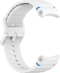INF Samsung Watch 7.6 Armband mit Wellenmuster Weiß